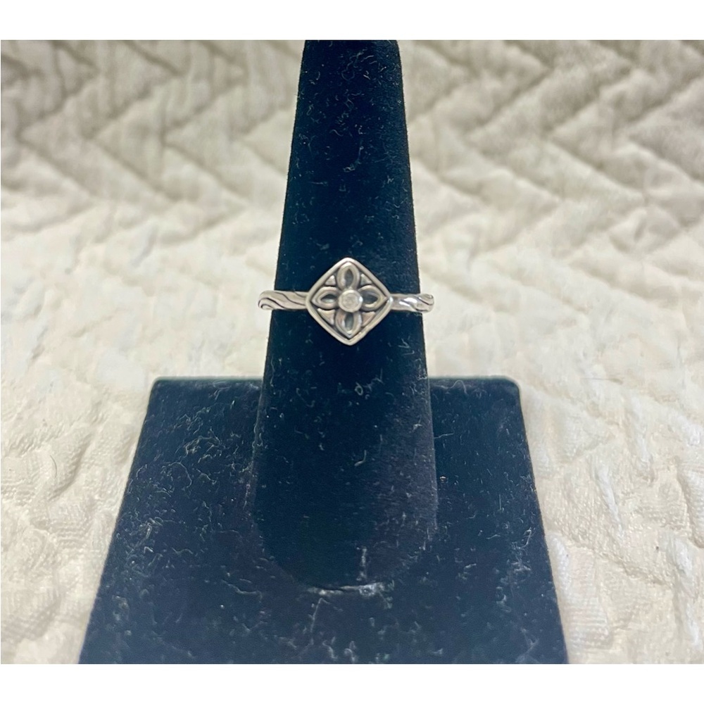 Silpada Sterling Silver “Belle Fleur” Ring Size 9